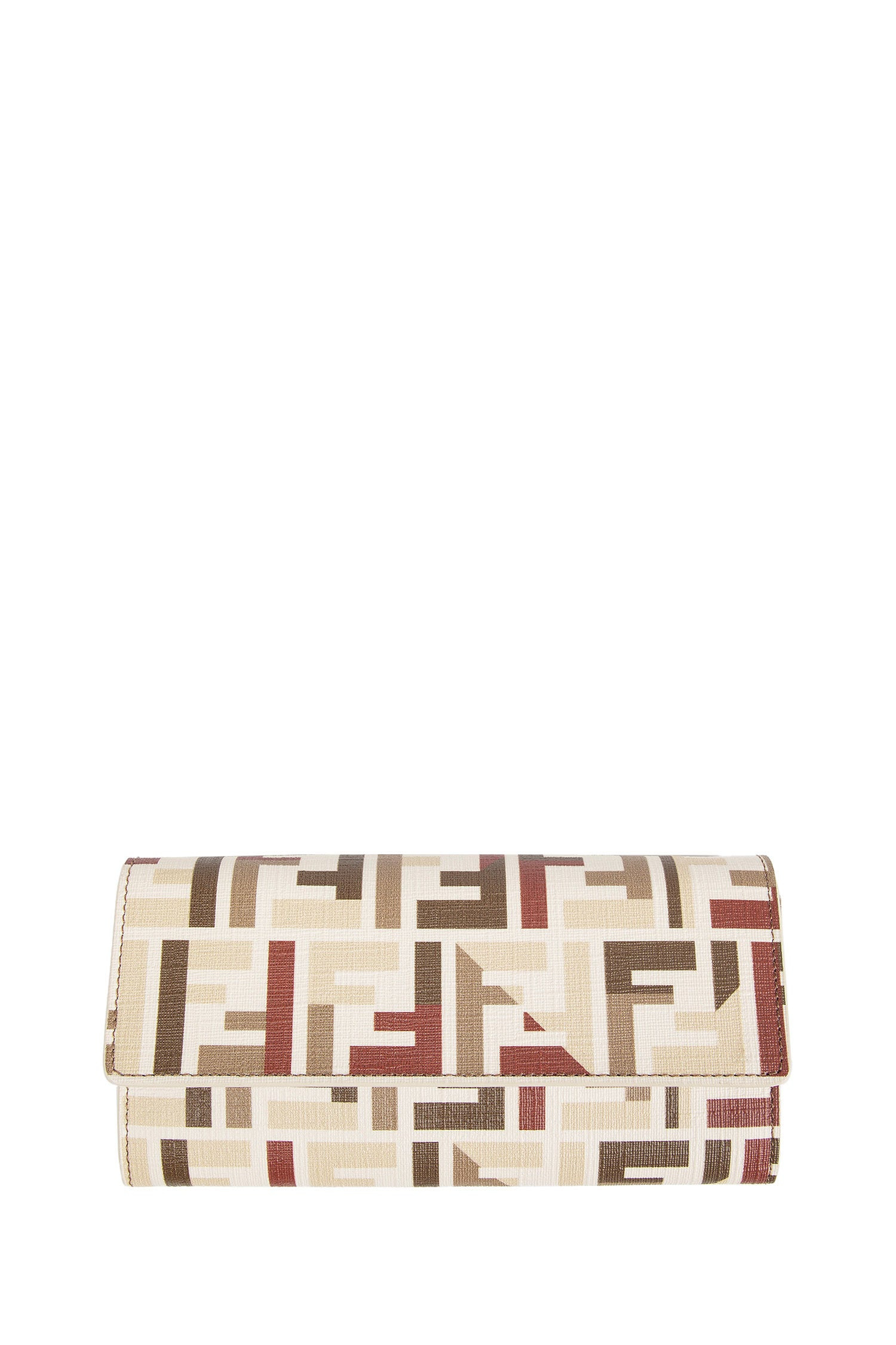 Fendi Roma Ff Fabric Chain Wallet - 1