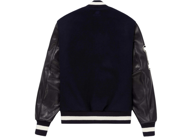 AIMÉ LEON DORE Aime Leon Dore x New Balance Varsity Jacket Navy outlook