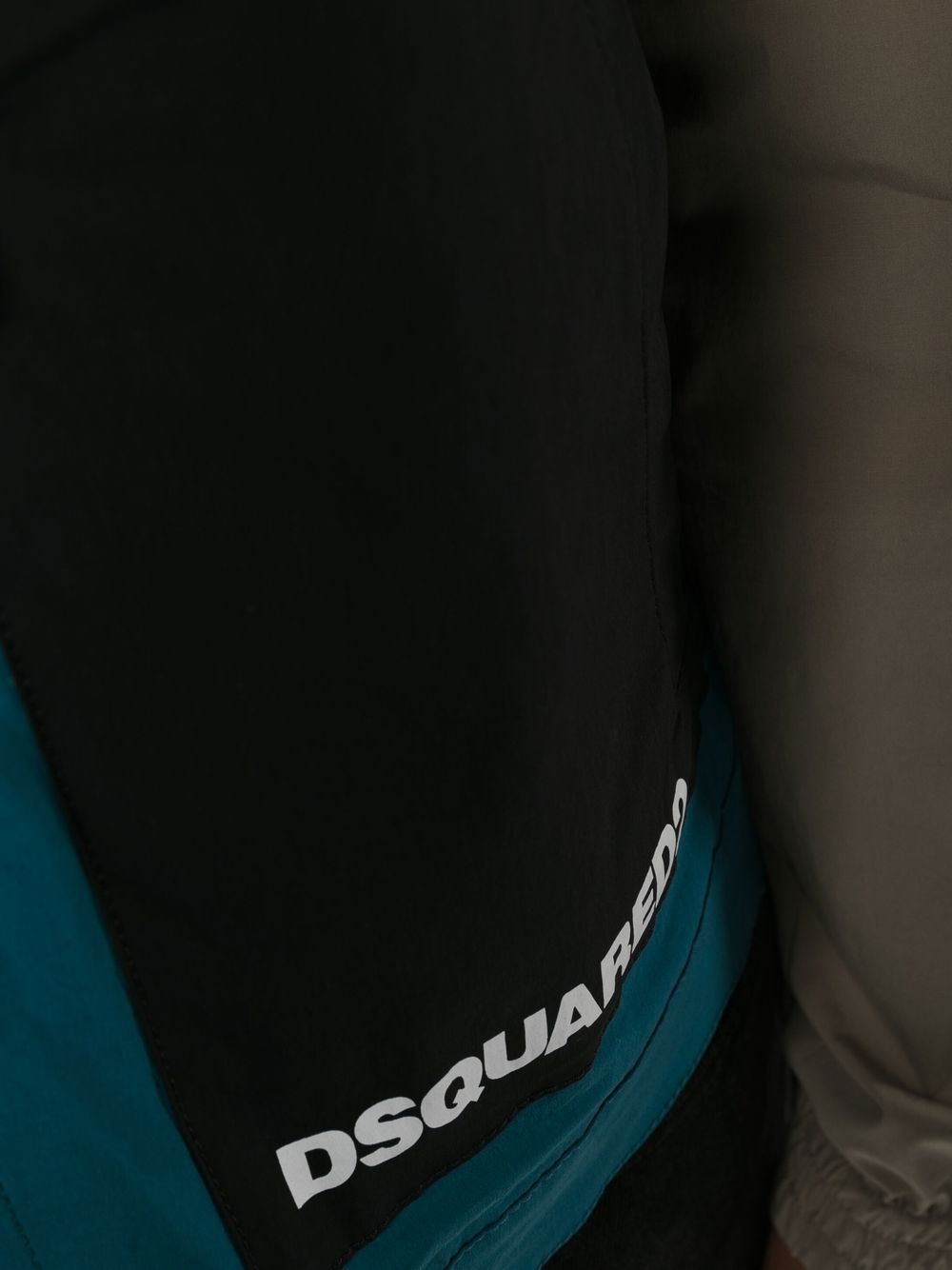 logo-print shirt jacket - 5