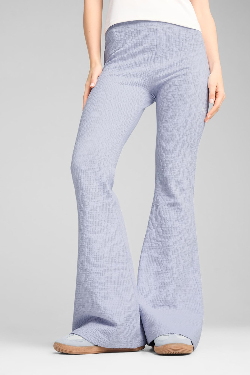 PUMA DARE TO Women's Textured Flared Leggings outlook