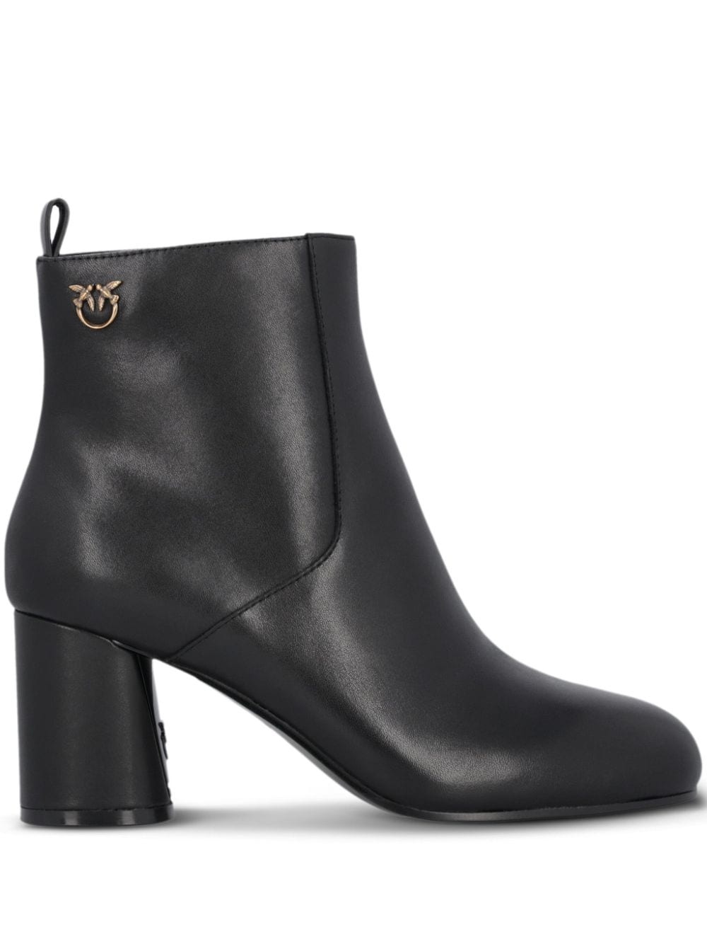 PINKO Cindy leather boots REVERSIBLE
