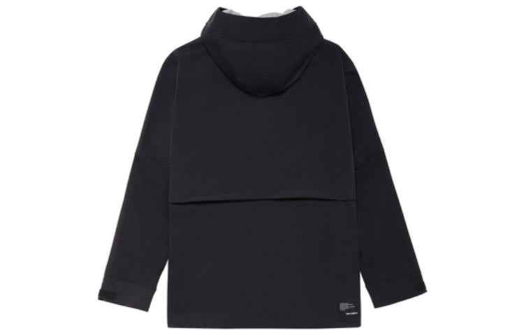 New Balance Hooded Mid Down Jacket 'Black' AMJ23315-BK - 2