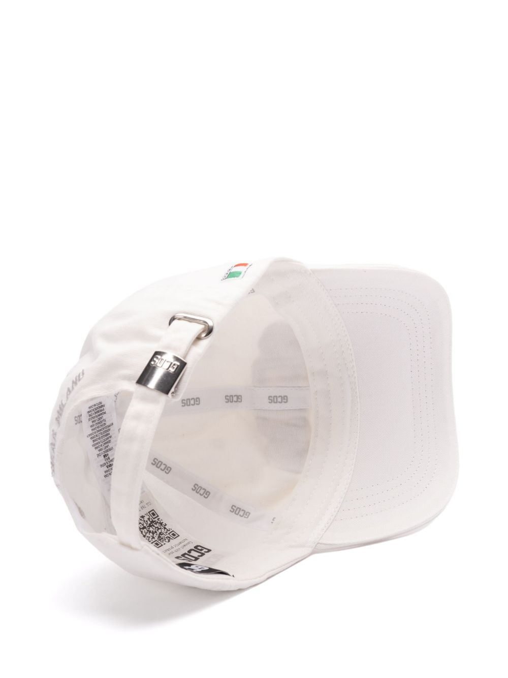 logo-embroidered cap - 4