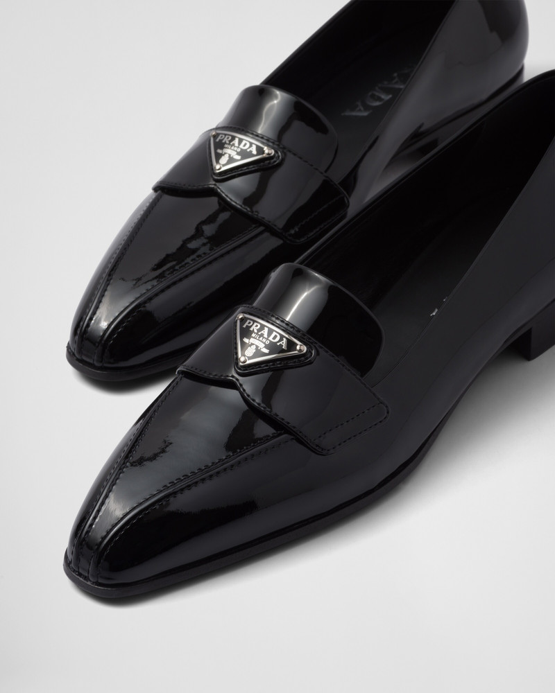 Patent leather loafers 6