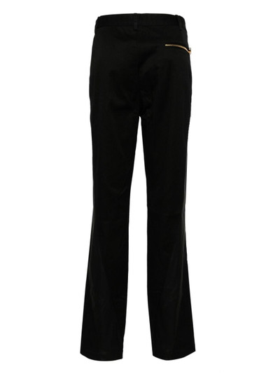 VERSACE JEANS COUTURE straight-leg cotton trousers outlook