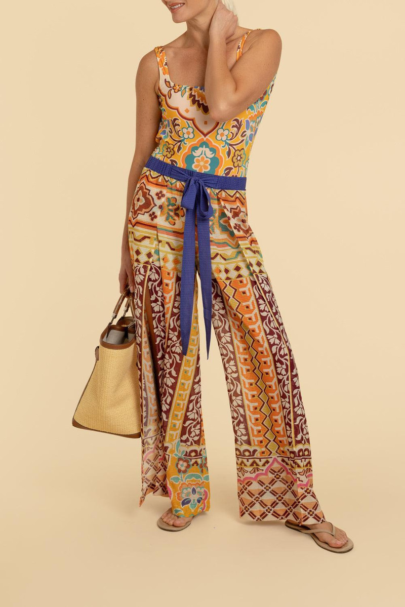 Etro Cropped Tie Pant outlook