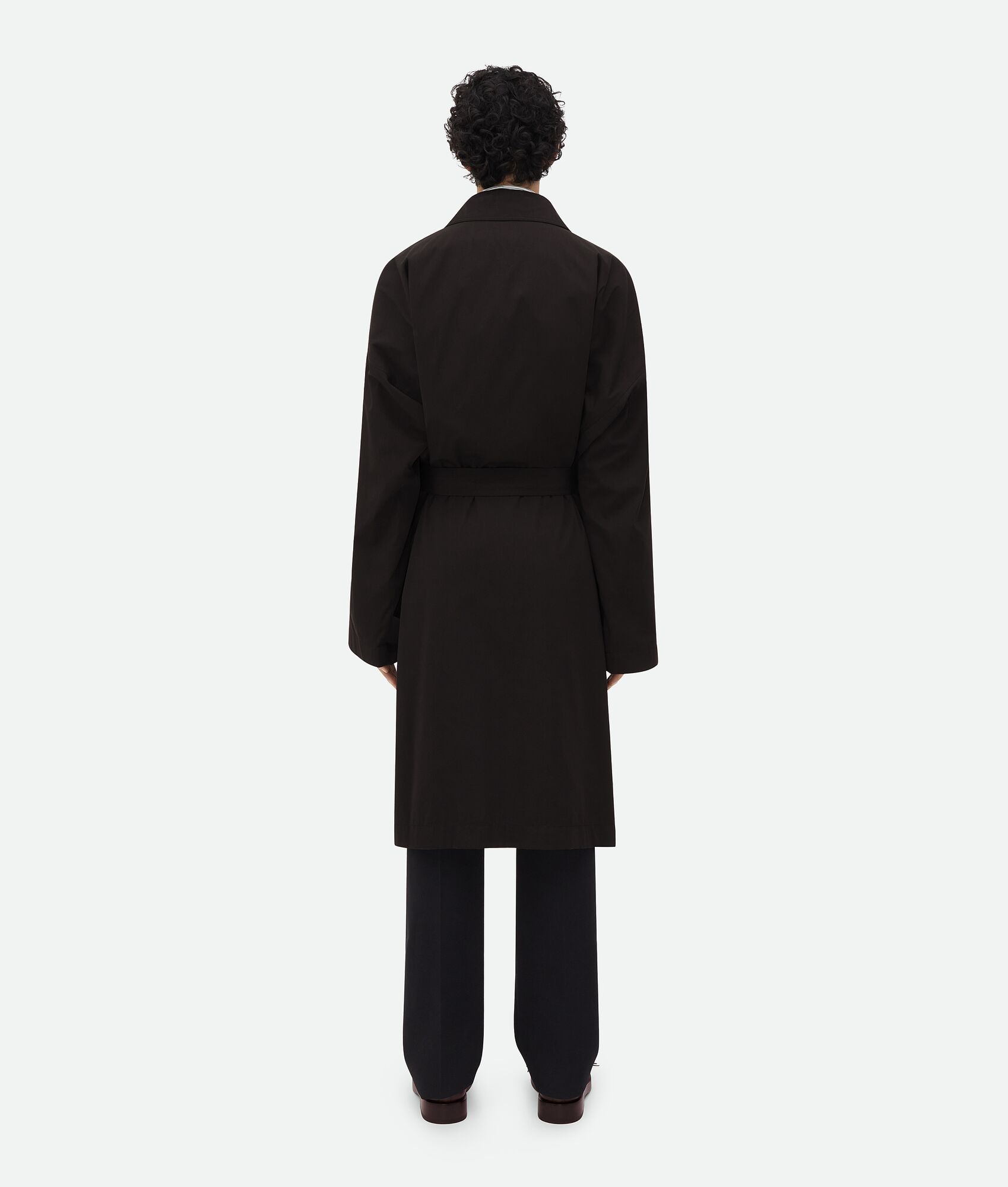 Cotton Silk Parka With Check Lining - 3