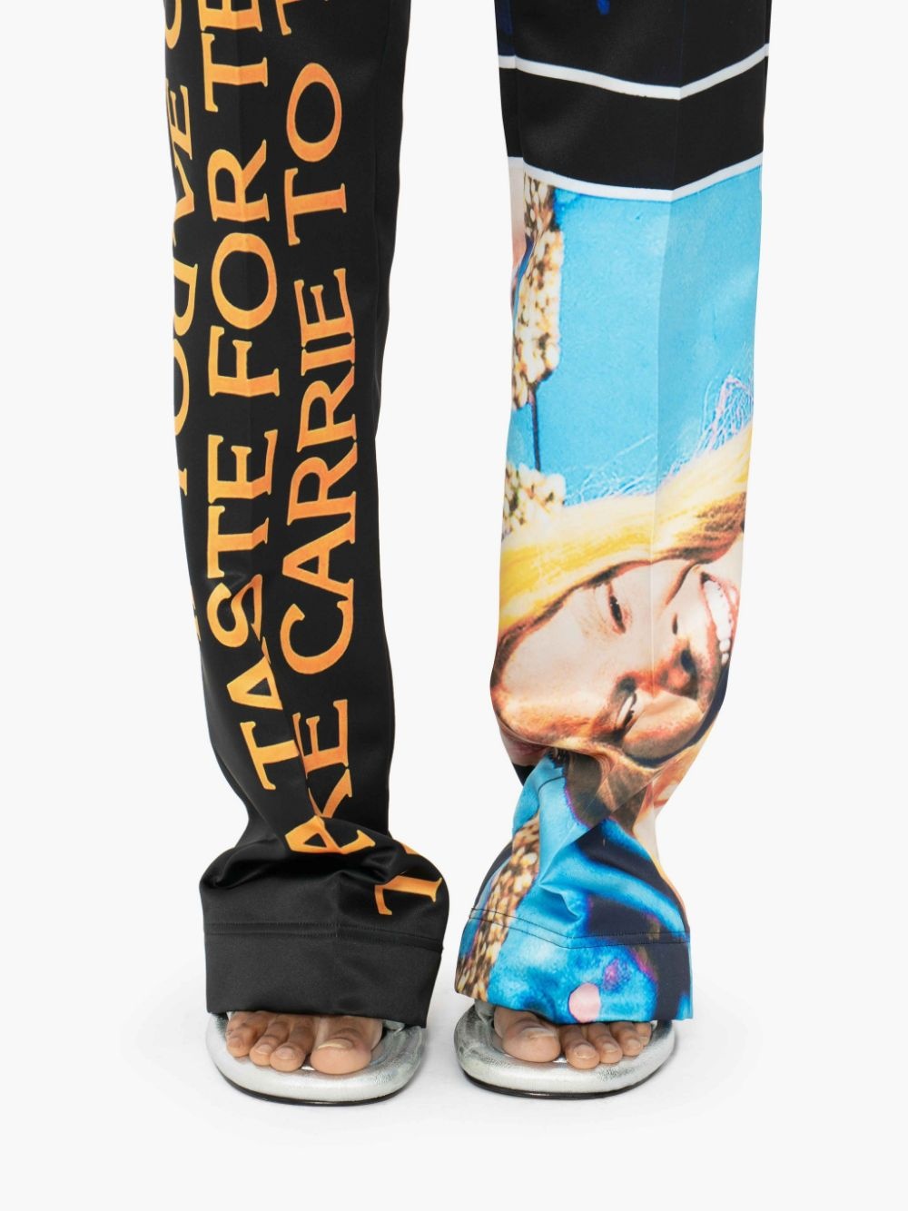 CARRIE - PATCHWORK PRINT TAILORED TROUSERS - 5