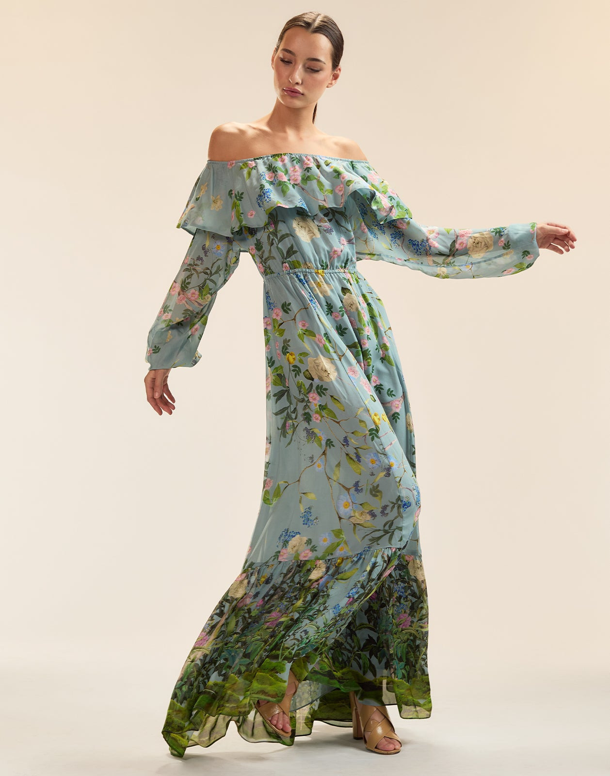 Ophelia Silk Dress - 5
