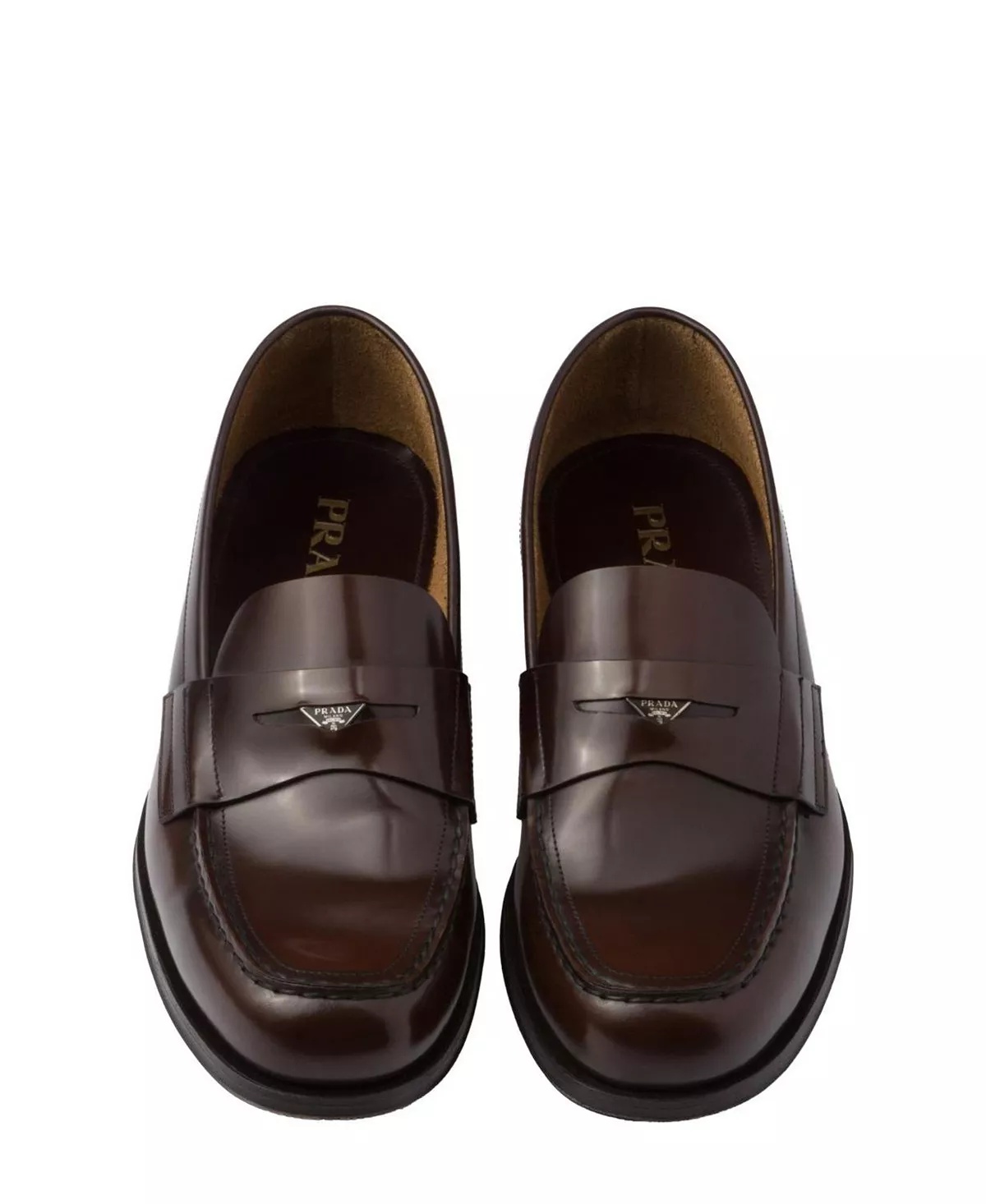 Men's Brushed Leather Loafers - 3