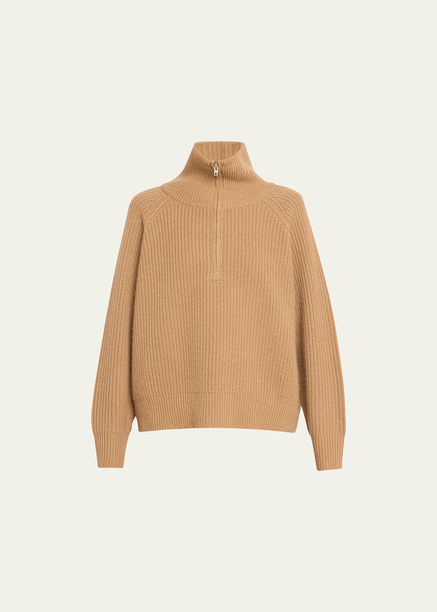 Garza High-Neck Cashmere Sweater - 1