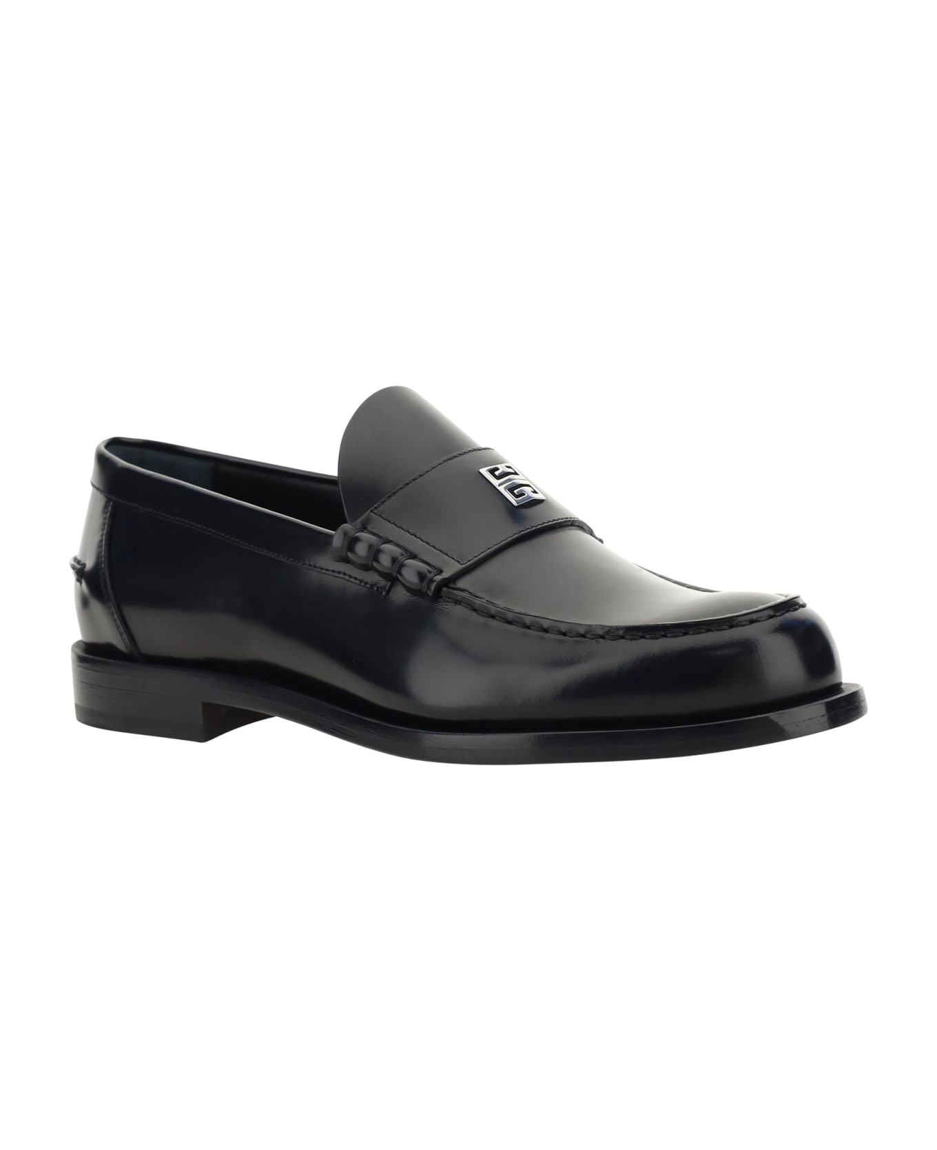Brushed Leather Loafers - 2