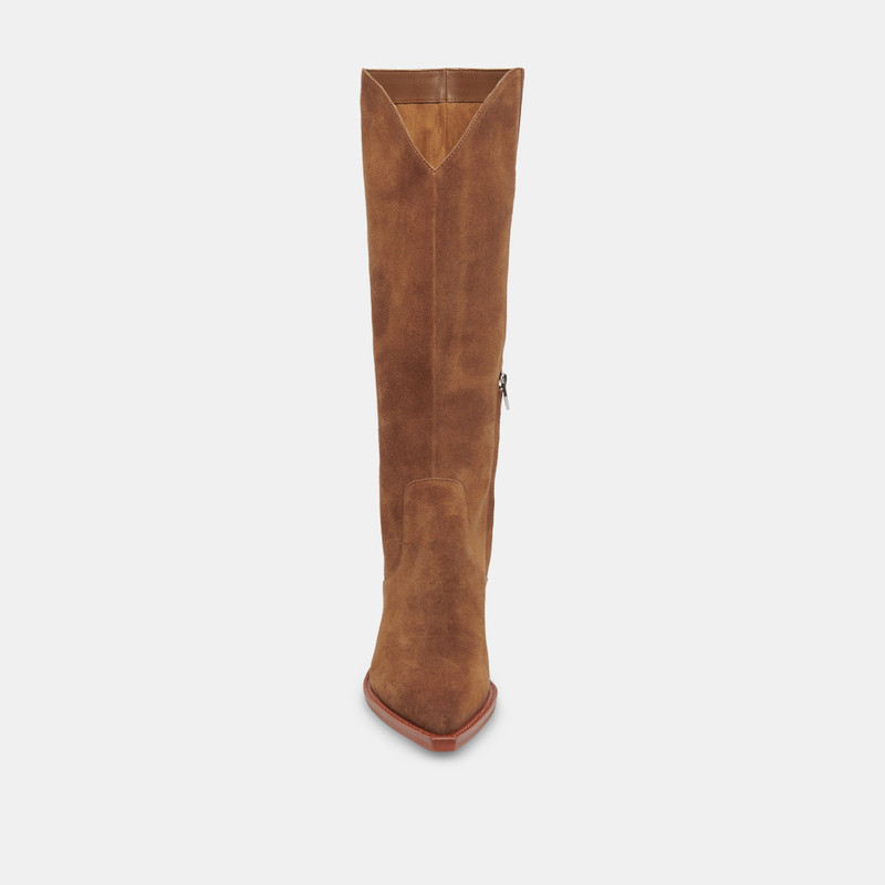 RAJ BOOTS BROWN SUEDE 11