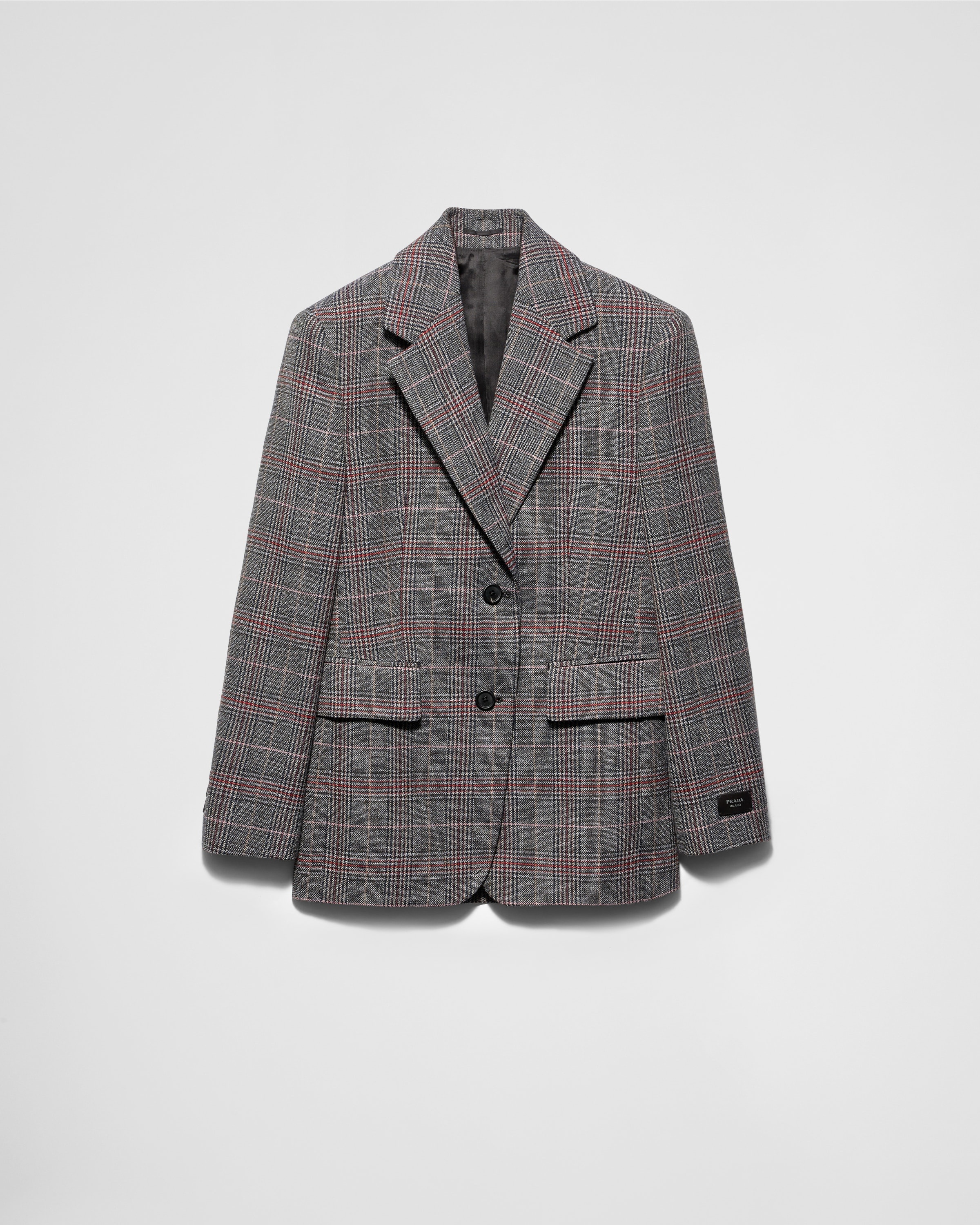 Single-breasted Prince of Wales checked jacket - 1