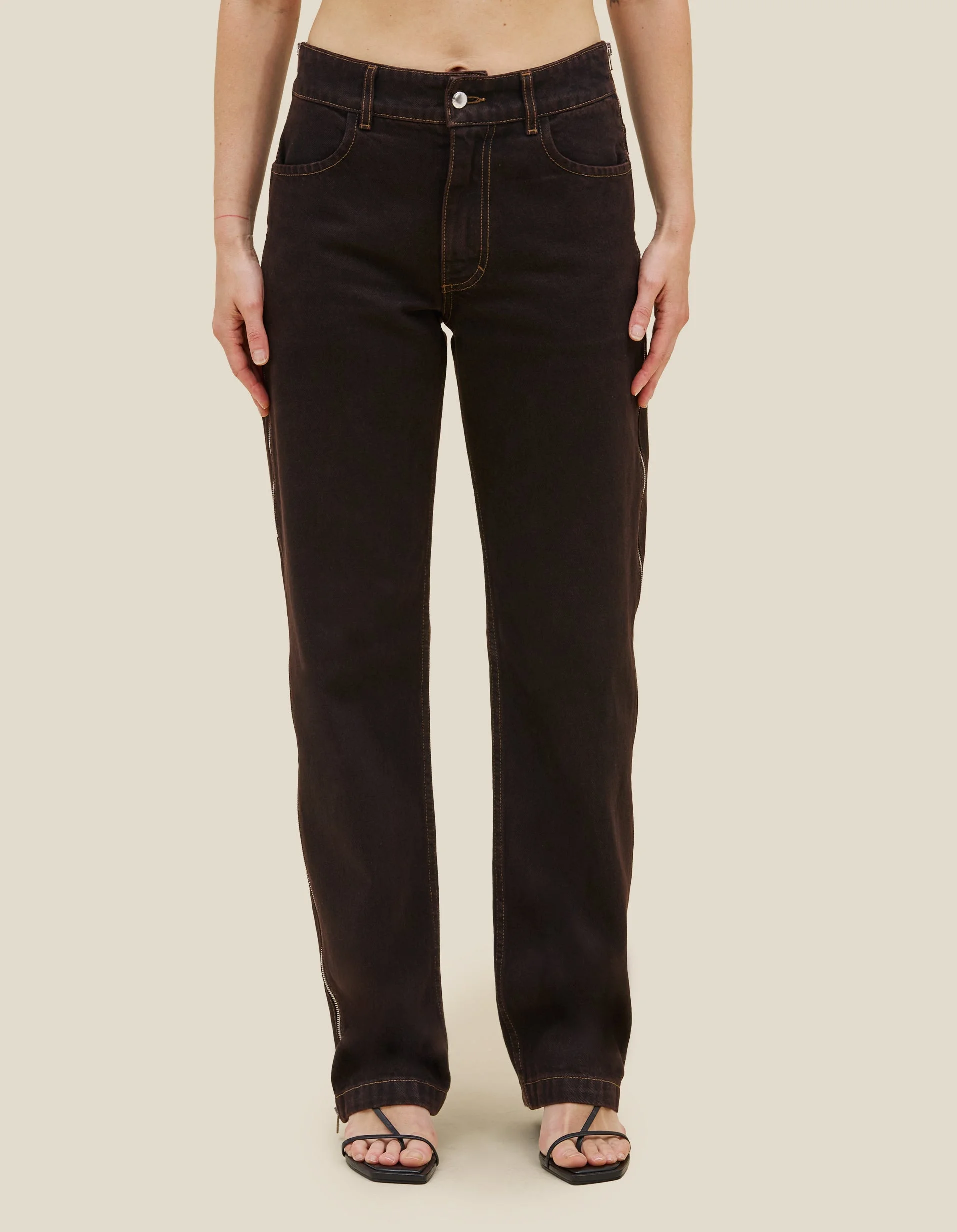 ZIPPED JEAN - 1