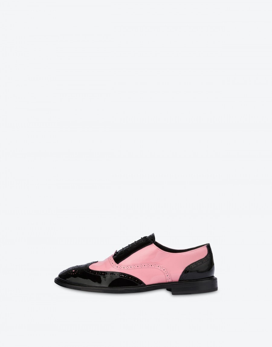 MOSCHINO BROGUE OXFORD SHOES - 2