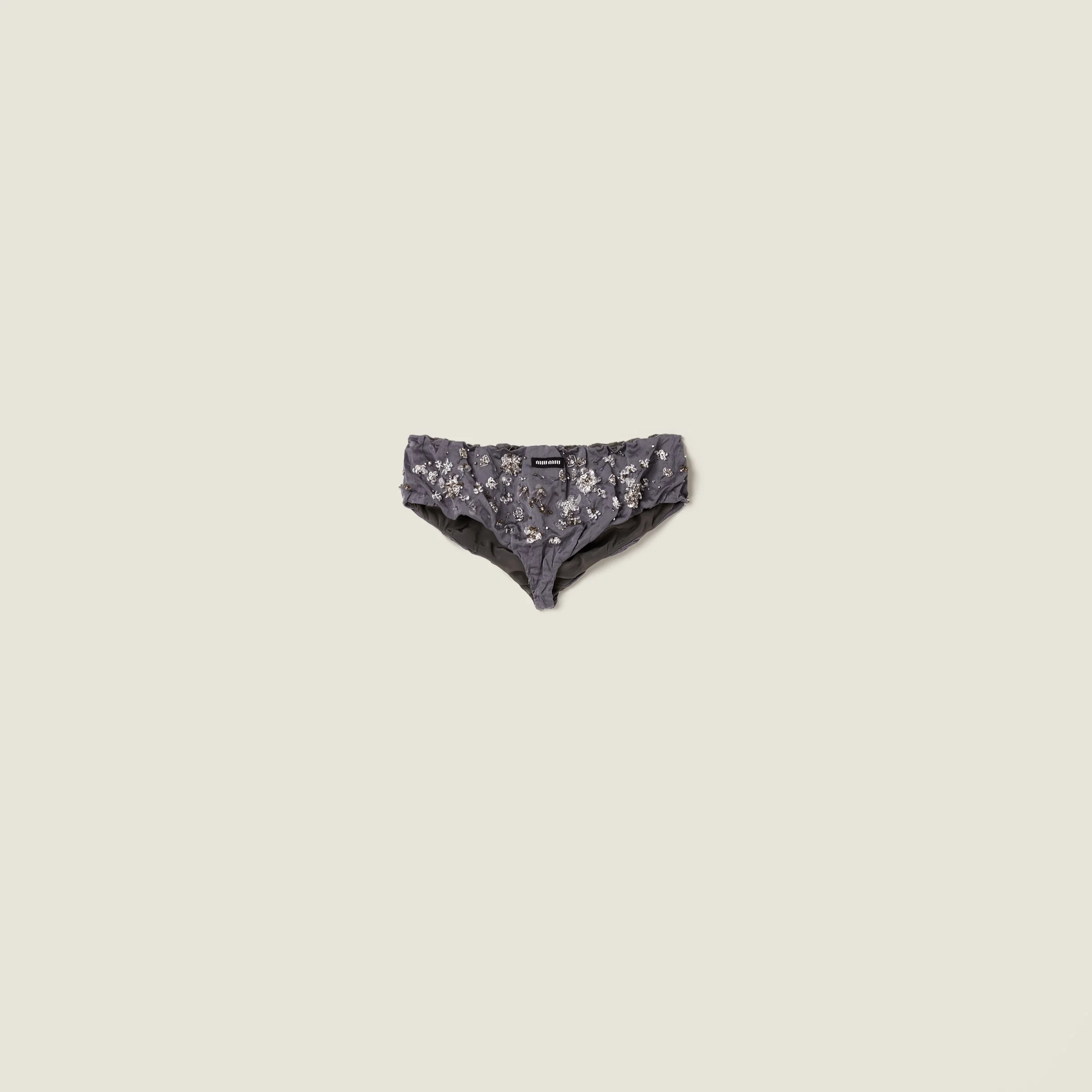 Embroidered duchesse panty - 1