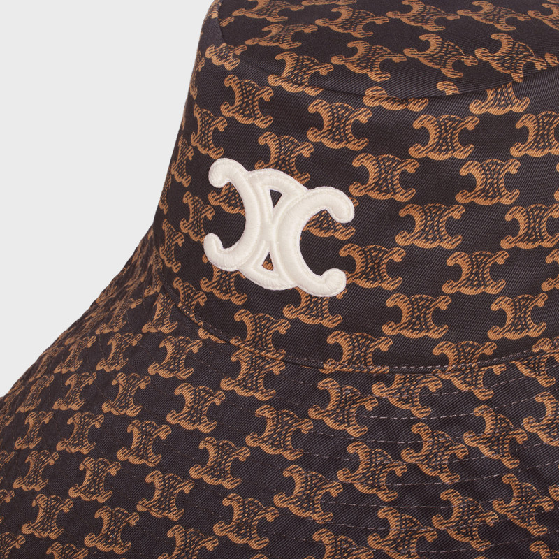 TRIOMHE HAT IN MONOGRAM COTTON 3