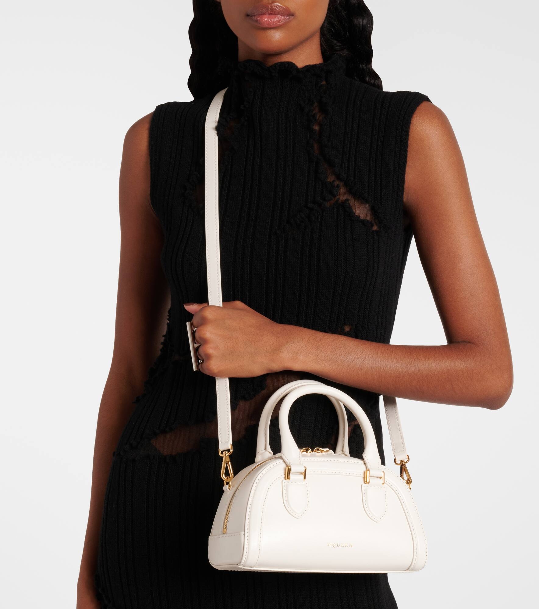 Birdee Mini leather tote bag - 6