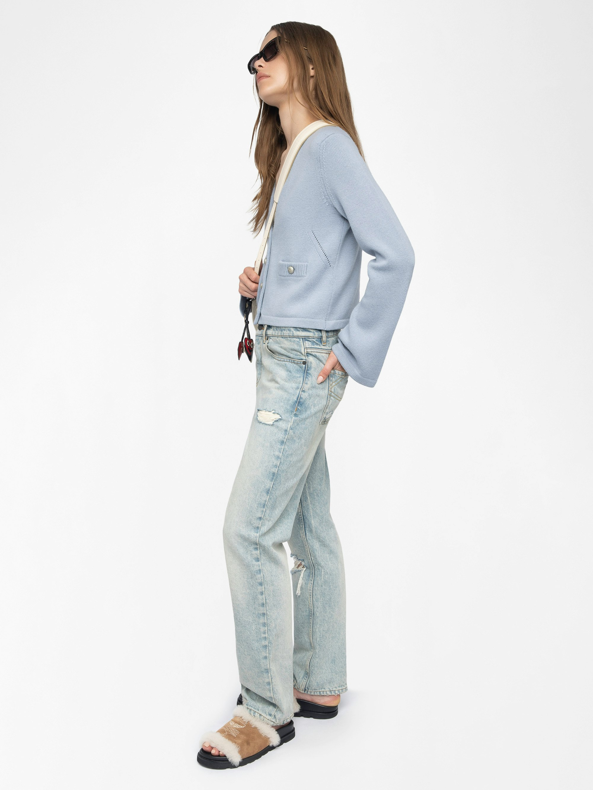 Nolly Cashmere Cardigan - 6