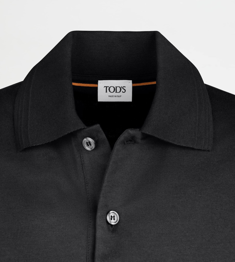 POLO SHIRT IN JERSEY - GREY 6