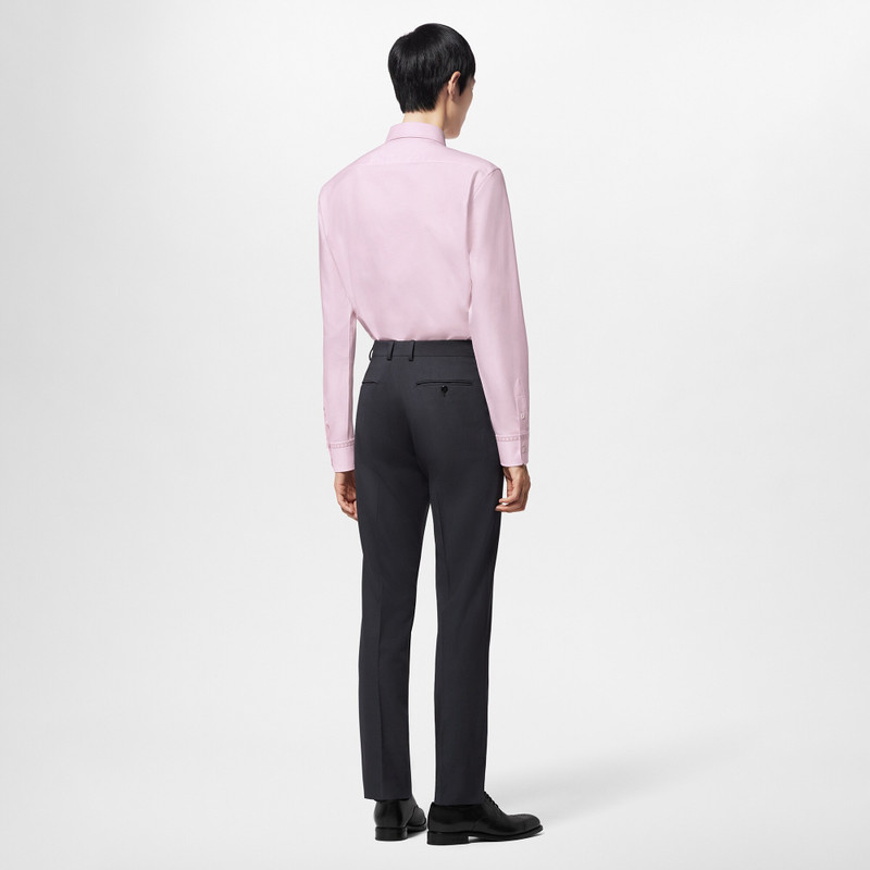 Embroidered Long-Sleeved Cotton Shirt 4