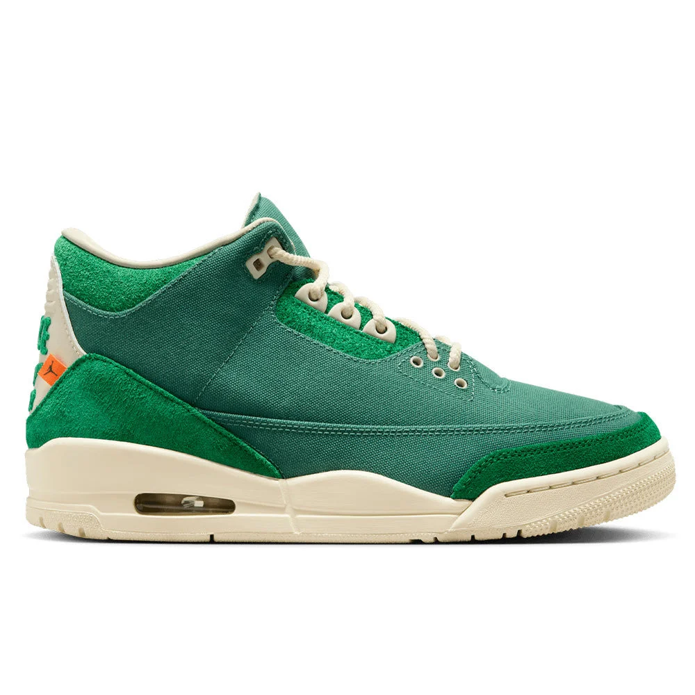 AIR JORDAN 3 RETRO X NINA CHANEL ABNEY WOMEN'S - BICOASTAL/BLACK/MALACHITE - 1