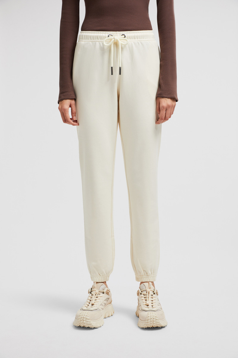 Logo Patch Cotton Sweatpants 3