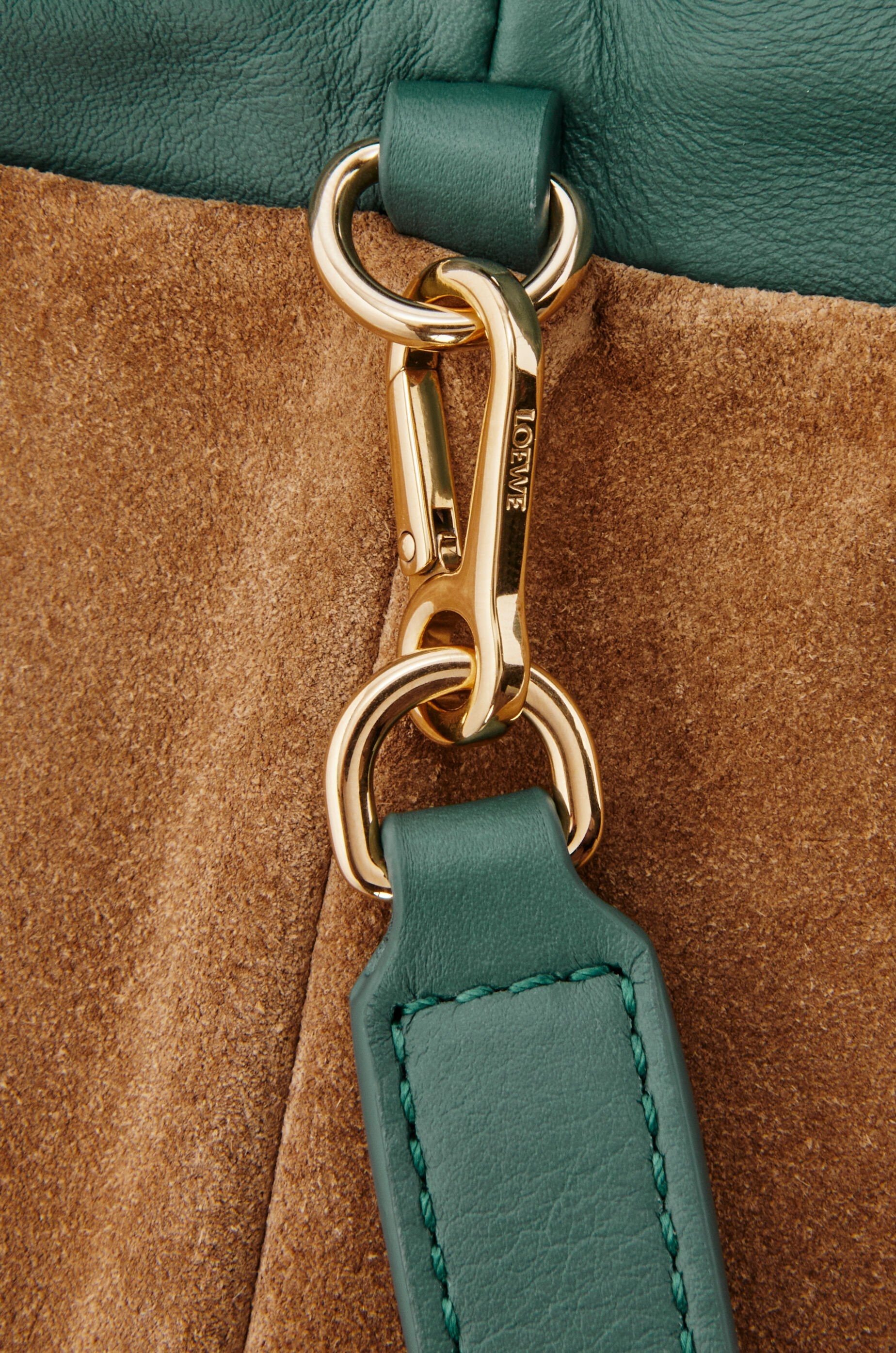 Medium Flamenco clutch in nappa calfskin - 9