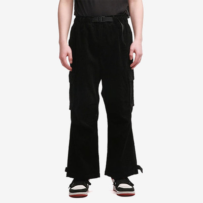 adidas adidas Ub Pnt Cdr Sports Cargo Pocket corduroy Long Pants Black GP0878 outlook