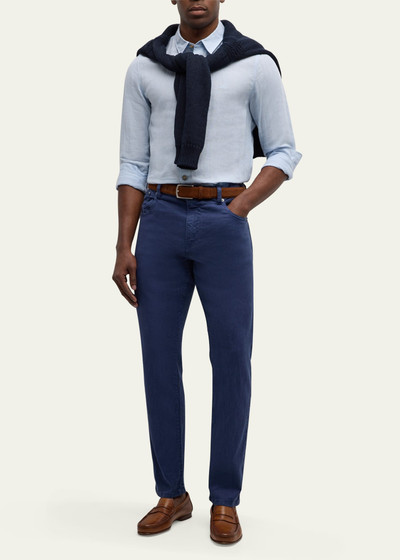 Ralph Lauren Men's Slim Stretch Linen and Cotton Jeans outlook