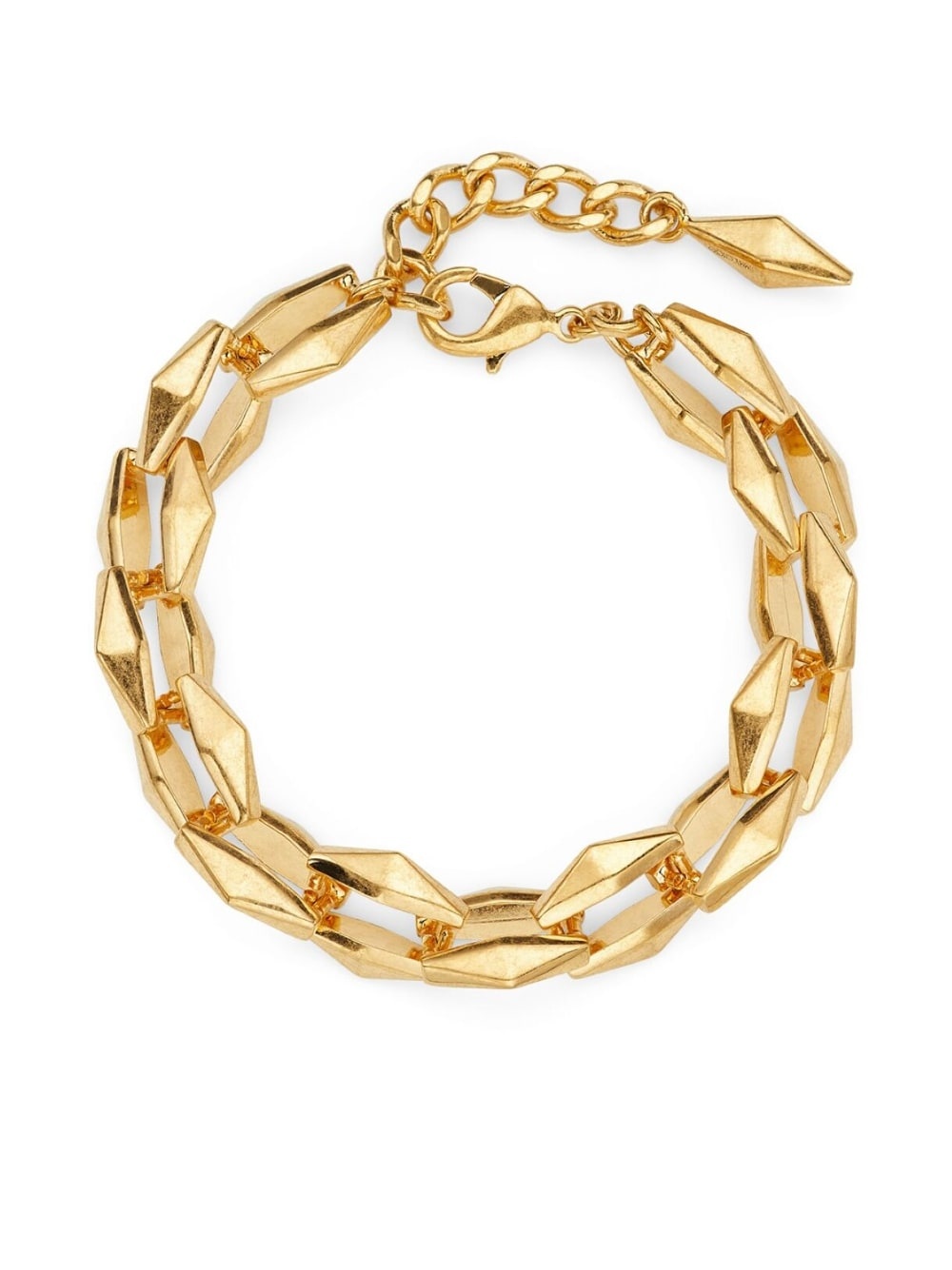 Diamond chain-link bracelet - 6