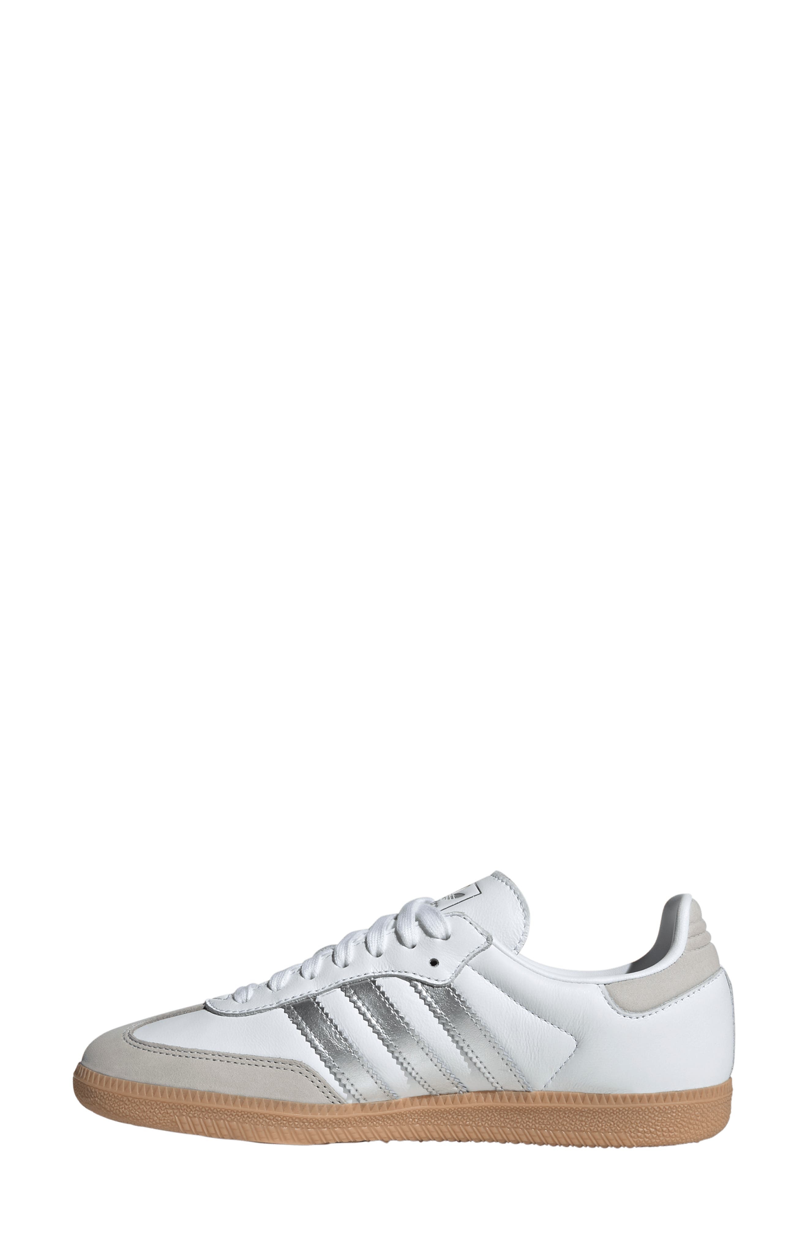adidas Gender Inclusive Samba OG Sneaker in Ftwwht/sil at Nordstrom - 6