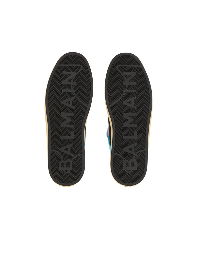 Calfskin B-Court Flip trainers with Prince Gyasi print 4