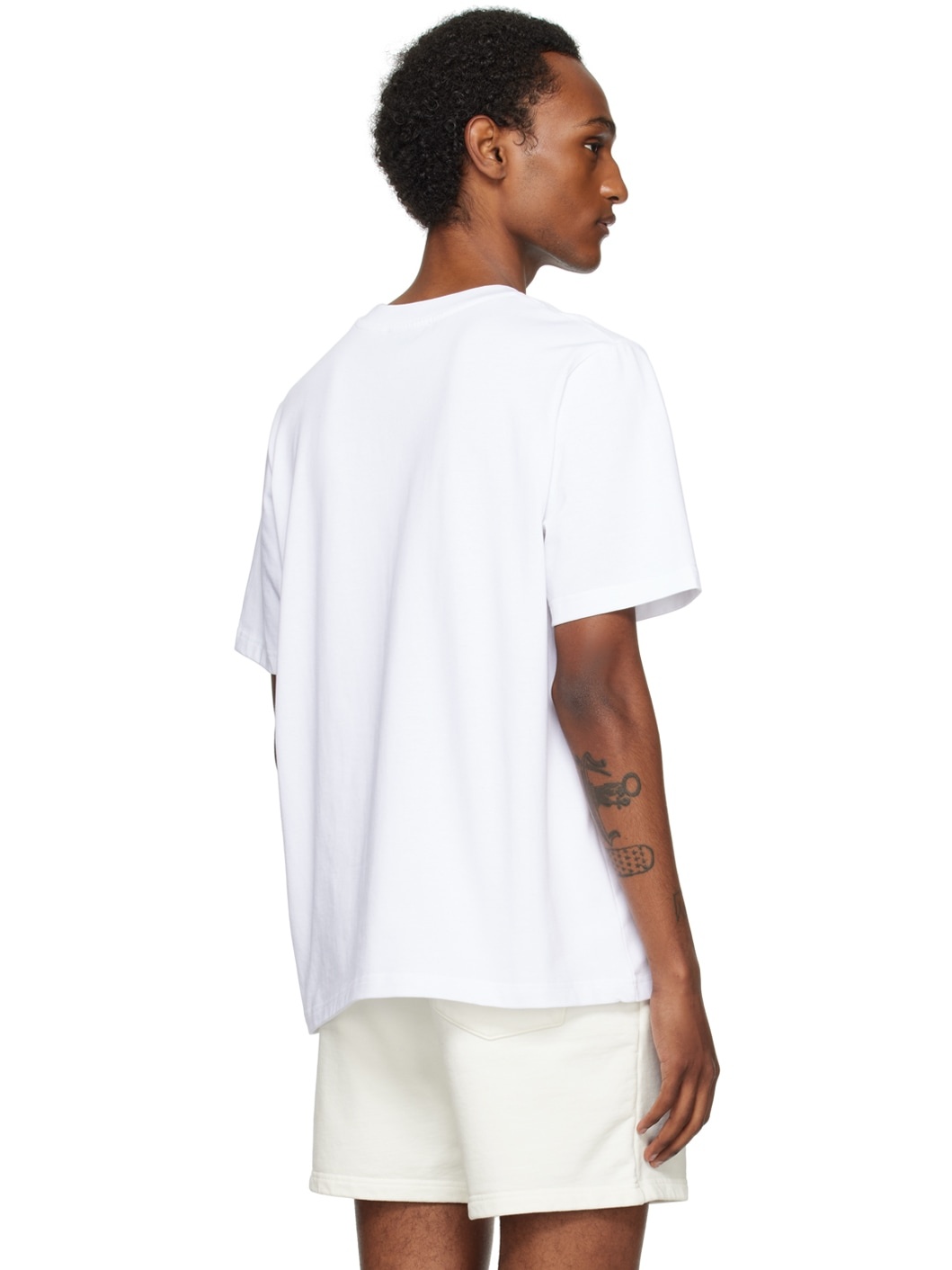 SSENSE Exclusive White 'Le Jeu' T-Shirt - 3