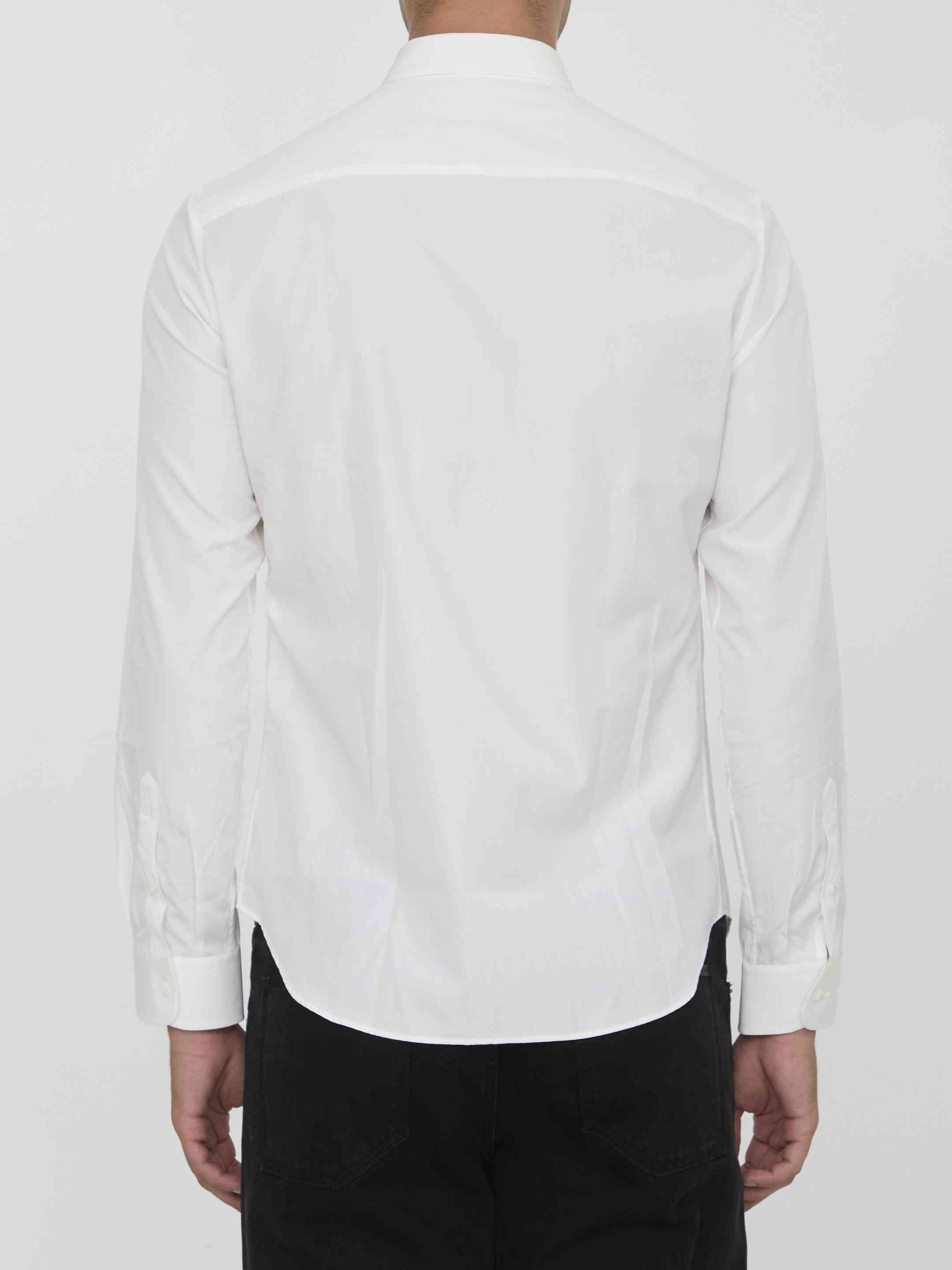 Gucci Men Cotton Poplin Shirt - 4