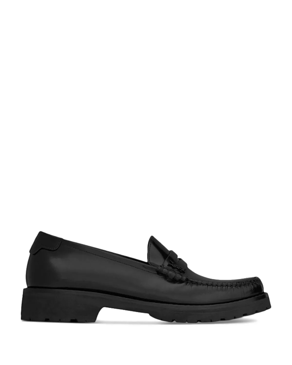 Le Loafer Chunky Penny Slippers in Smooth Leather - 1