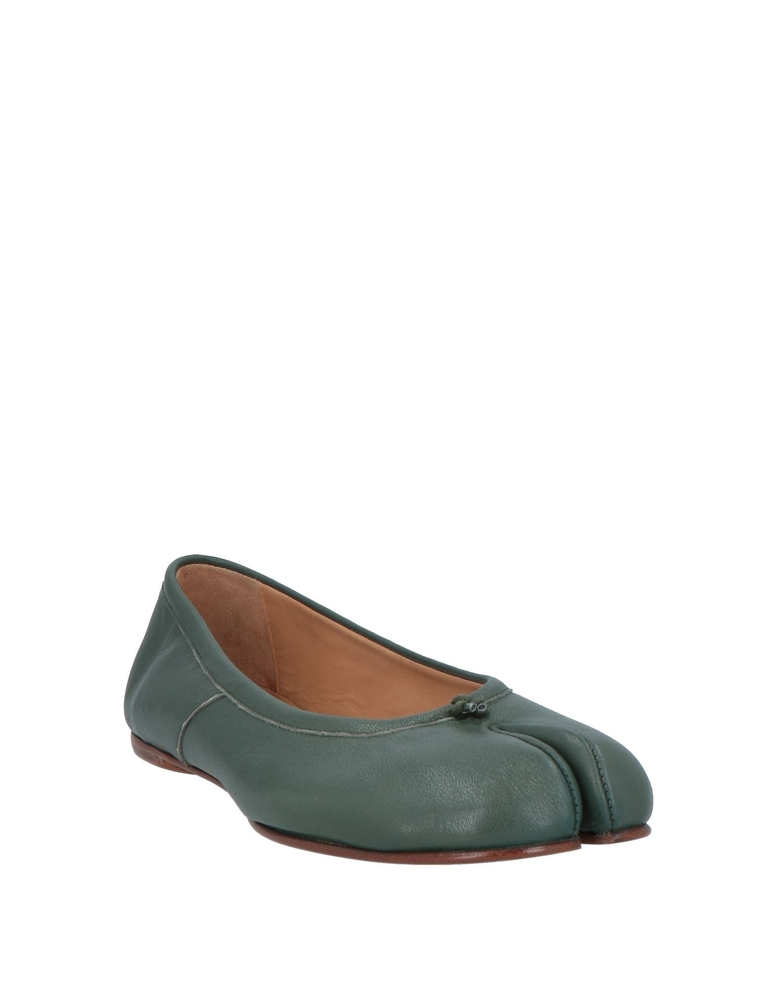 Military green Women's Ballet Flats - 2