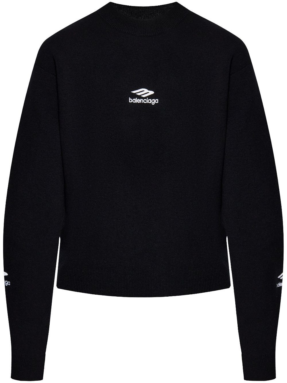 Balenciaga Women Wool Knitted Ski Crewneck - 3