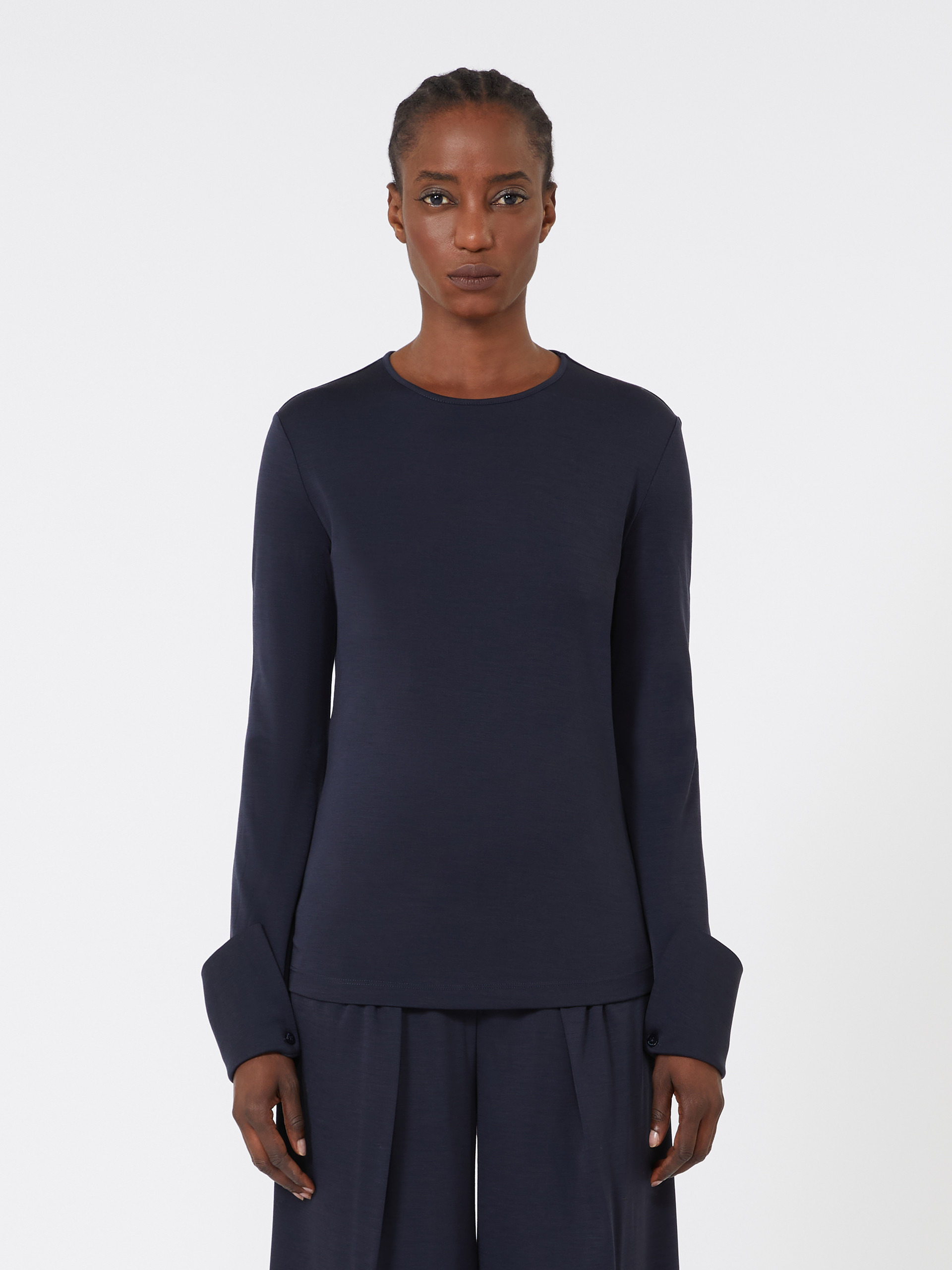 NANNA Wool jersey T-shirt - 3