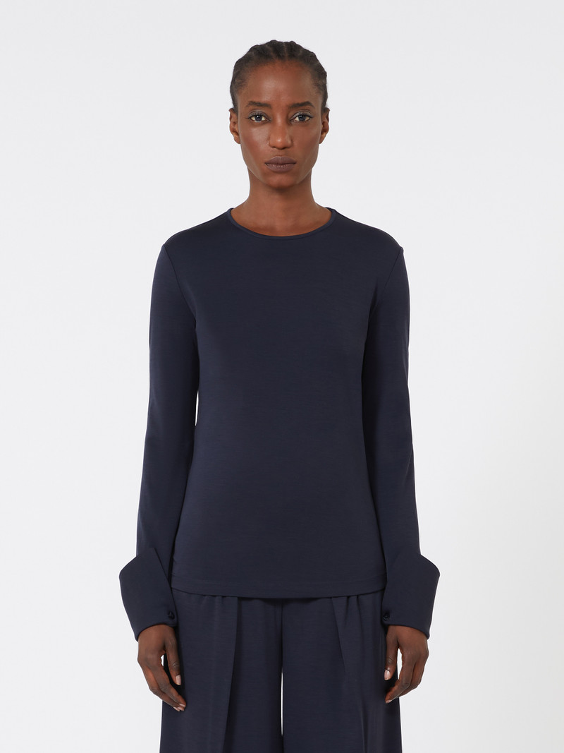NANNA Wool jersey T-shirt 3