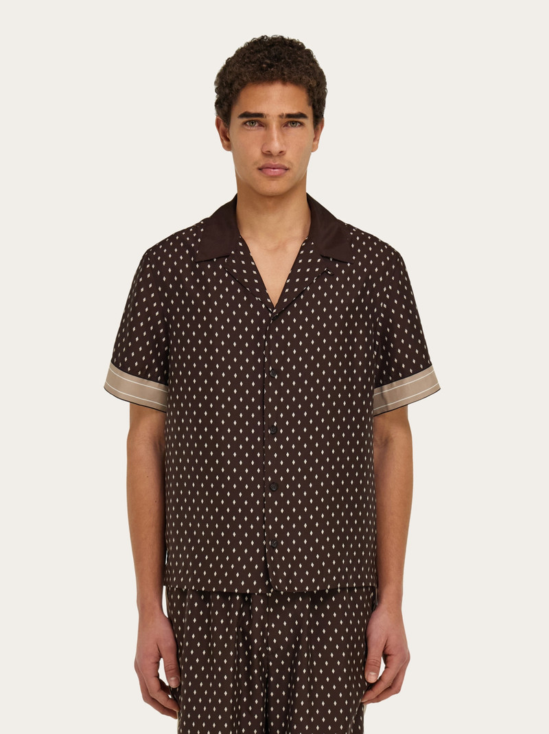 FERRAGAMO Habotai silk shirt outlook