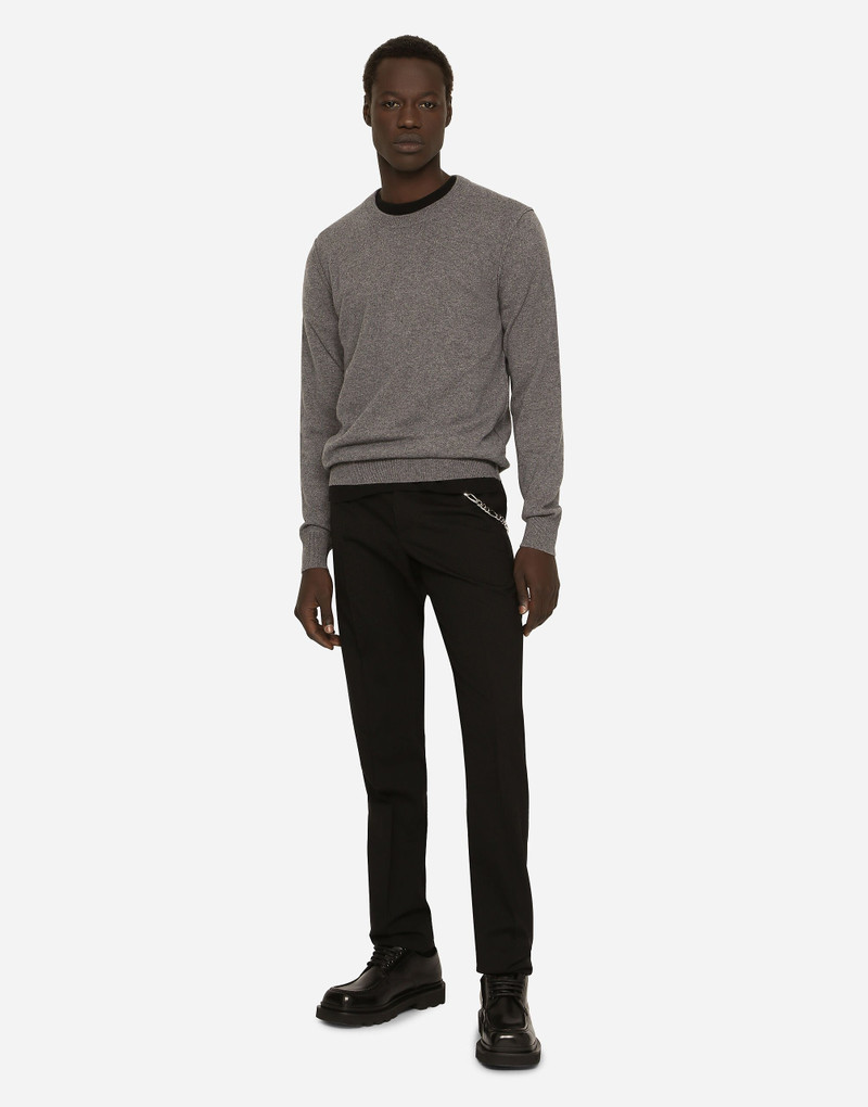 Dolce & Gabbana Cashmere round-neck sweater outlook