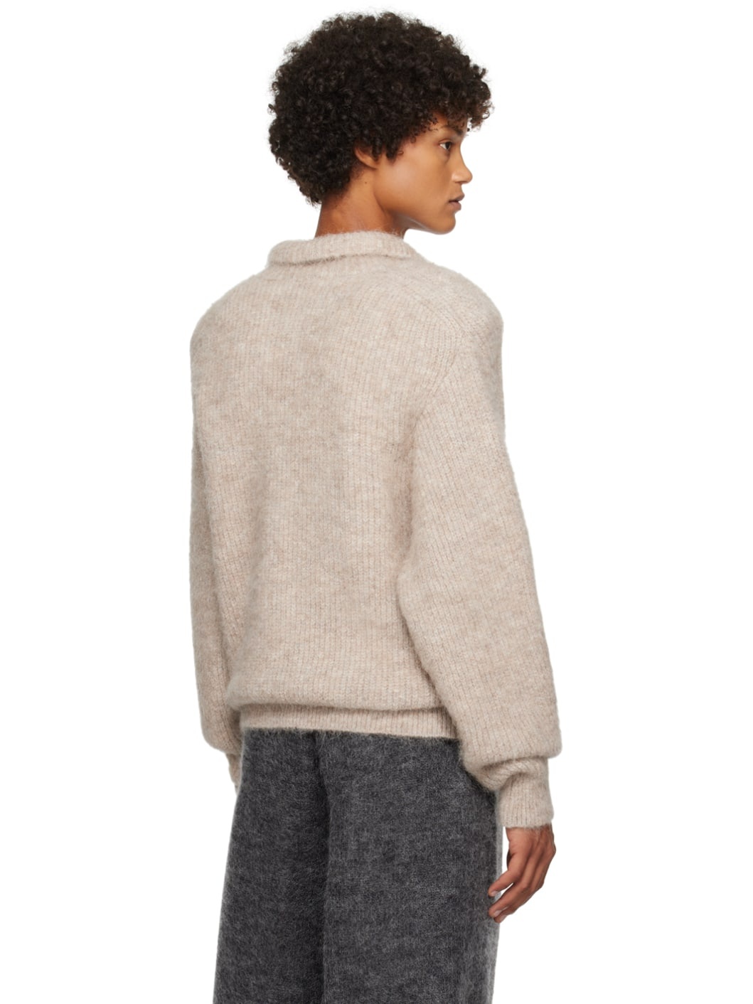 SSENSE Exclusive Taupe Harth Sweater - 3