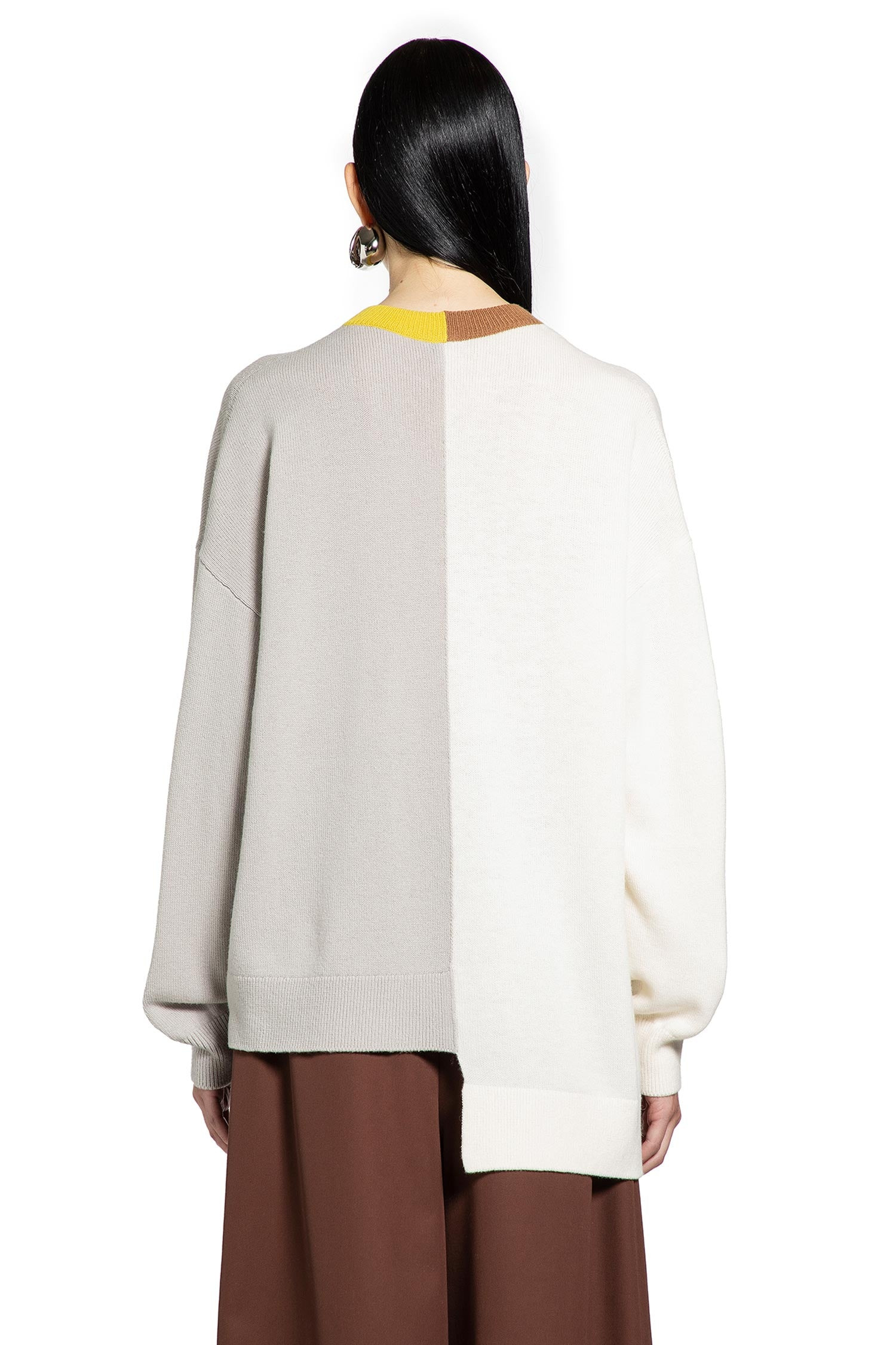 Asymmetric Sweater In Wool - 3