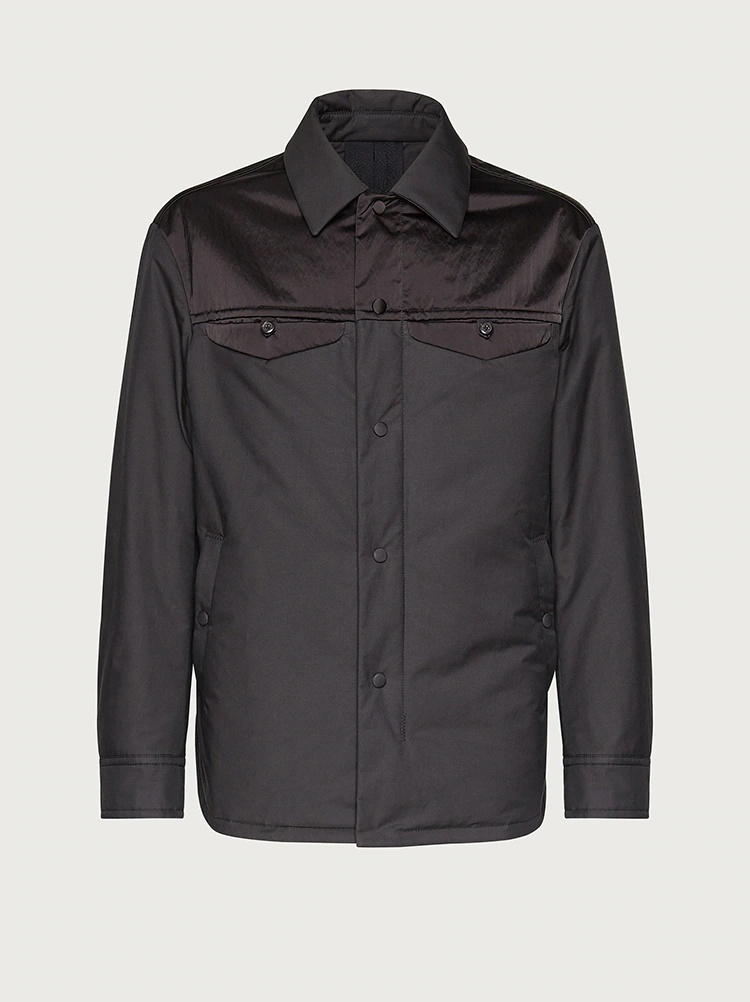 RELAXED FIT PADDED SHIRT - 3