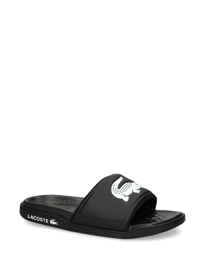 LACOSTE logo-print slides outlook