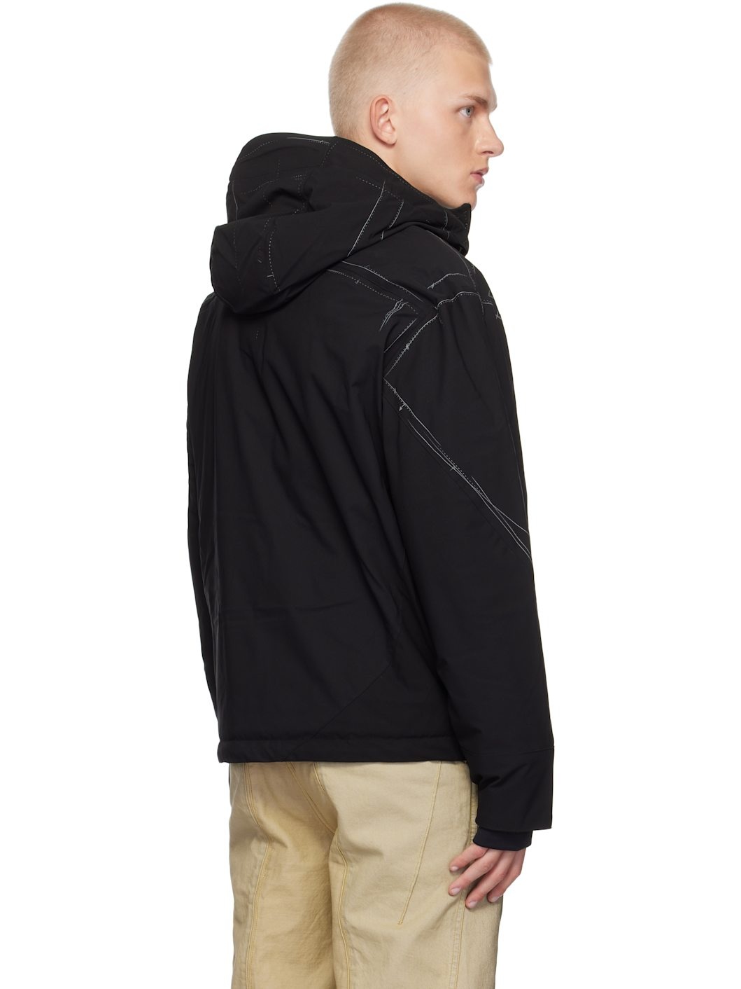 Black EP.6 01 Padded Jacket - 3