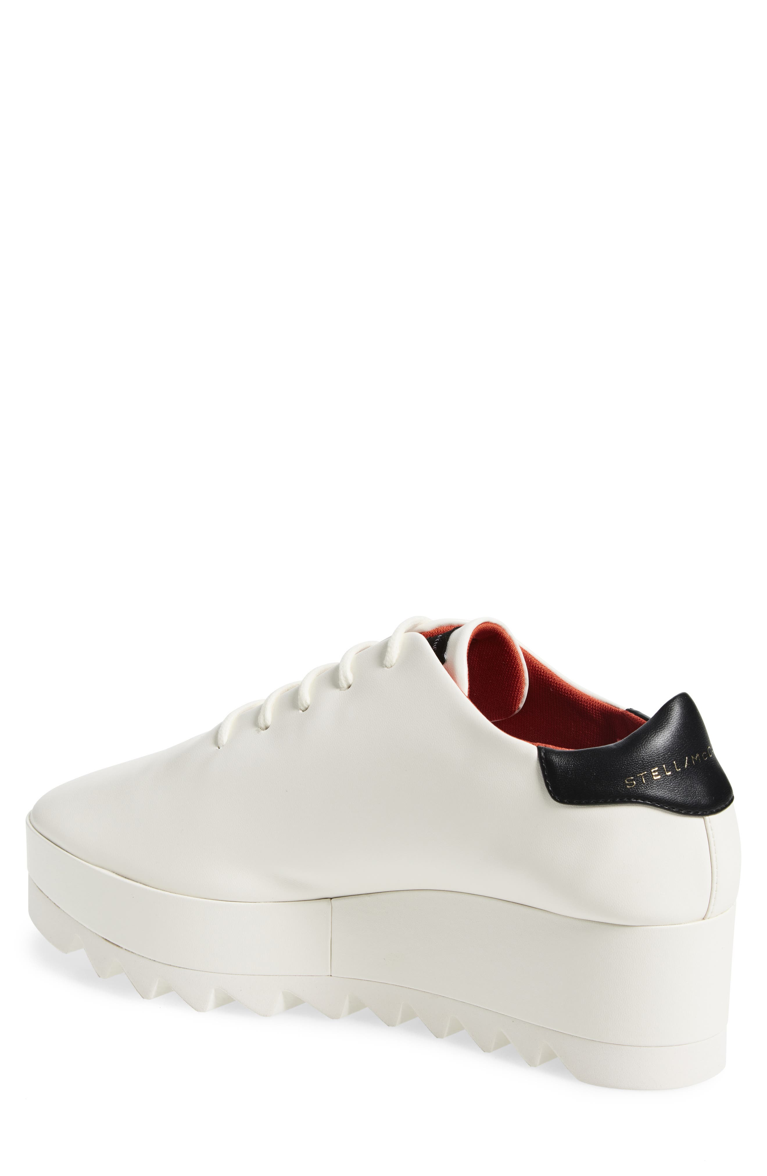 Stella McCartney Sneakelyse Platform Sneaker in Ivory at Nordstrom - 2