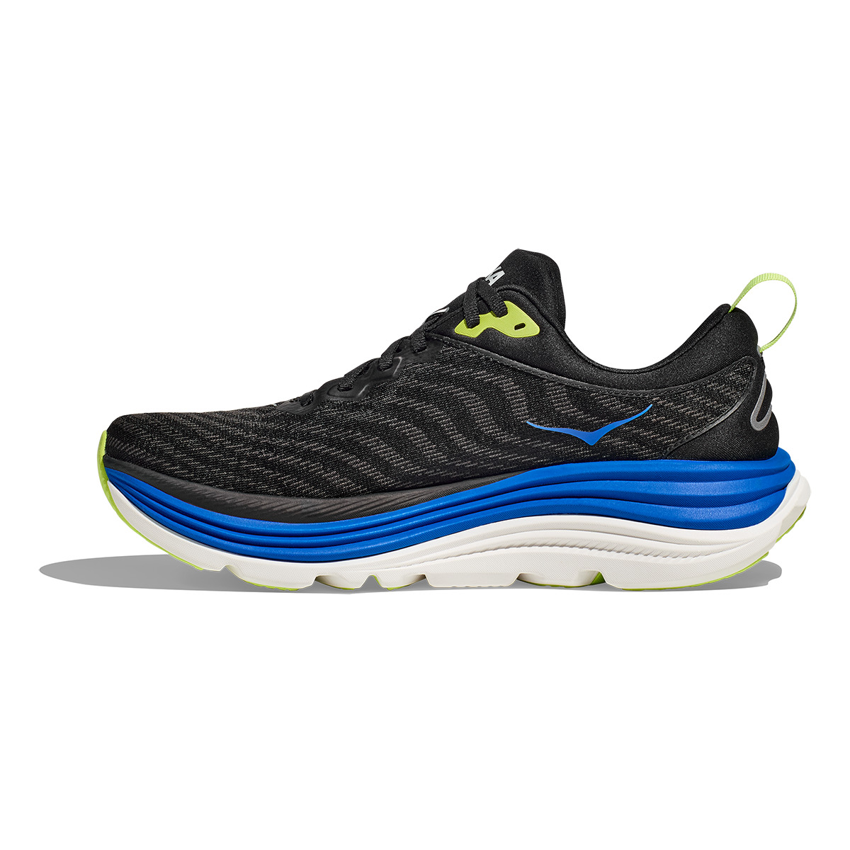 Hoka Gaviota 5 - Black - Electric Cobalt - 2